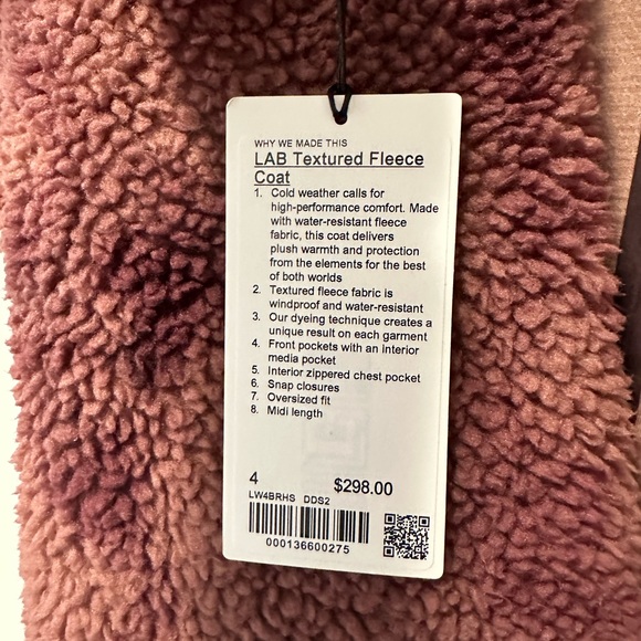Lululemon Textured Fleece coat - Picture 3 of 4